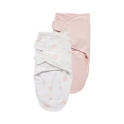 2er-Pack Pucktuch SwaddleMeyco Größe S/M In Rosa