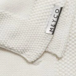 Babydecke Knots Gestrickt 75x100 Cm In Weiß 7 Babydecke Knots Gestrickt 75x100 Cm In Weiß -Babyprodukte Laden meyco babydecke knots gestrickt 75x100 cm in weiss 2