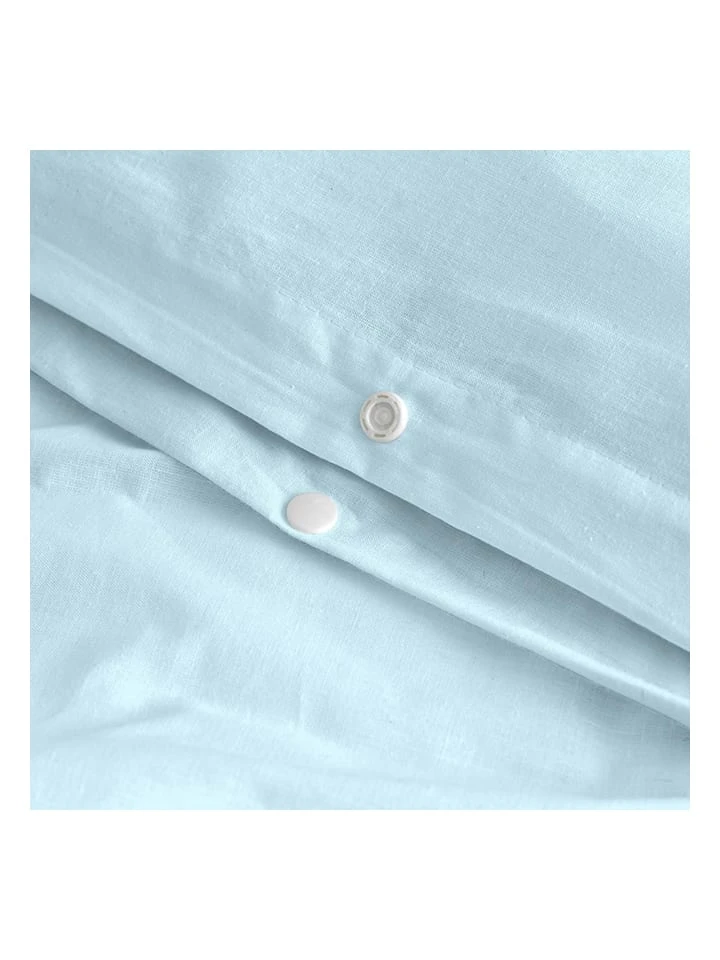 Bettwäsche-Set In Hellblau 5 Bettwäsche-Set In Hellblau – Bild 3