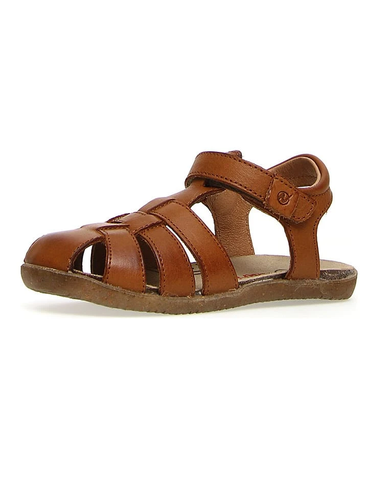 Naturino Leder-Halbsandalen "Scout" In Braun 5 Naturino Leder-Halbsandalen "Scout" In Braun – Bild 3