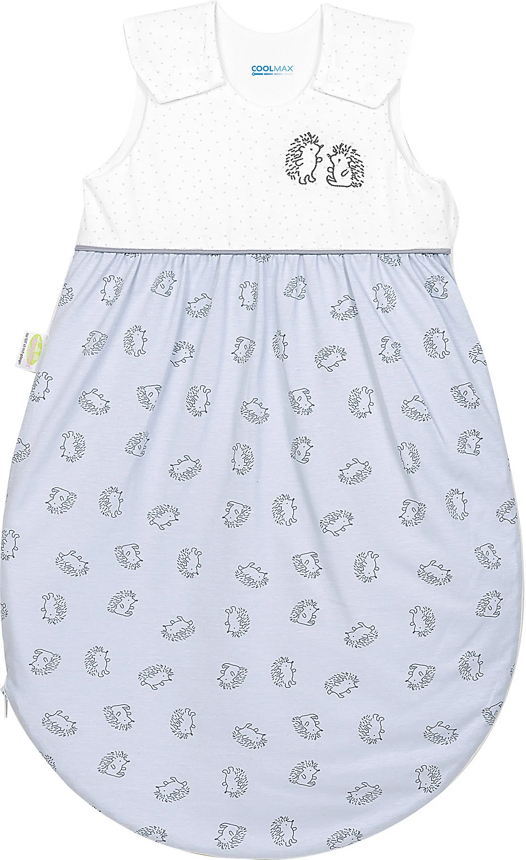 Jersey-Schlafsack "Timmi Cool", Igel Grey, Gr. 110 - TOG 0,5 3 Jersey-Schlafsack "Timmi Cool", Igel Grey, Gr. 110 - TOG 0,5