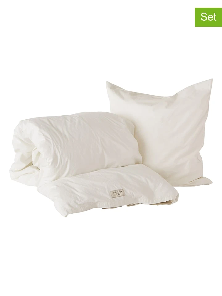 2tlg. Bettwäscheset "Nuku" In Weiß 3 2tlg. Bettwäscheset "Nuku" In Weiß