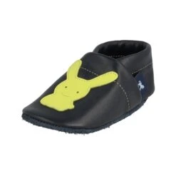 Krabbelschuhe / Lederpuschen Mit Hase In Blau / Apfelgrün -Babyprodukte Laden pantau its a small world krabbelschuhe lederpuschen mit hase in blau apfelgrun 3