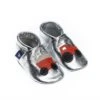 Krabbelschuhe / Lederpuschen Mit Traktor In Silber / Orange 2 Krabbelschuhe / Lederpuschen Mit Traktor In Silber / Orange -Babyprodukte Laden pantau its a small world krabbelschuhe lederpuschen mit traktor in silber orange