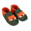 Lauflernschuhe / Lederpuschen Mit Fuchs In Grün / Orange 2 Lauflernschuhe / Lederpuschen Mit Fuchs In Grün / Orange -Babyprodukte Laden pantau its a small world lauflernschuhe lederpuschen mit fuchs in grun orange