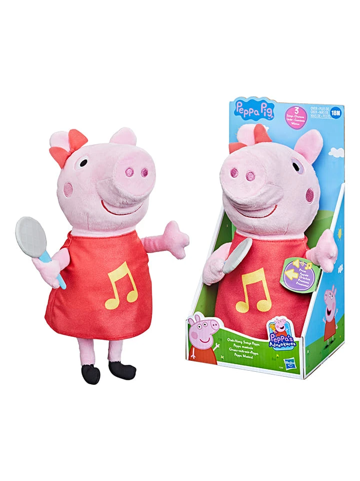 Peppa Pig Plüschfigur "Grunz-mit-mir-Peppa" Mit Sound - Ab 18 Monaten