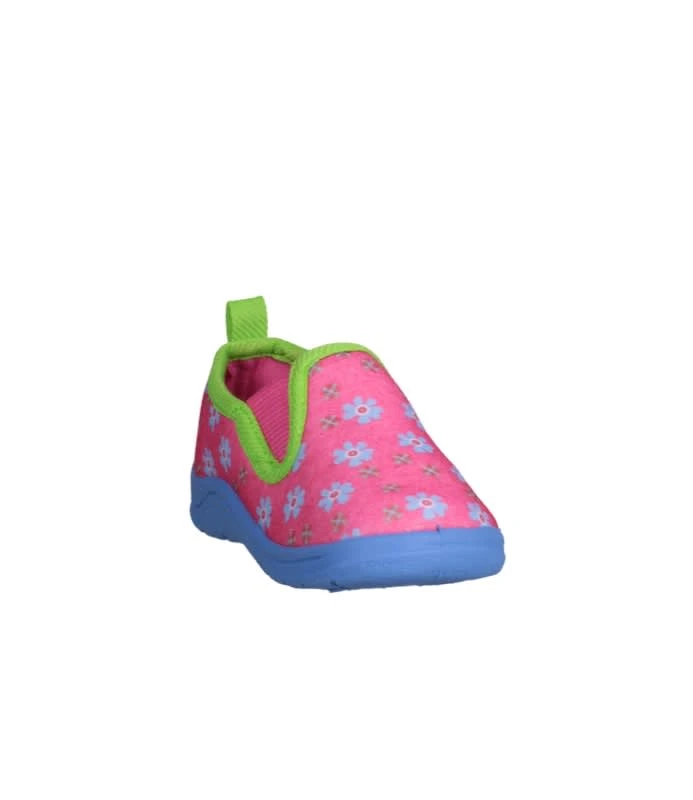 Playshoes Hausschuh Blumen In Pink 6 Playshoes Hausschuh Blumen In Pink – Bild 4