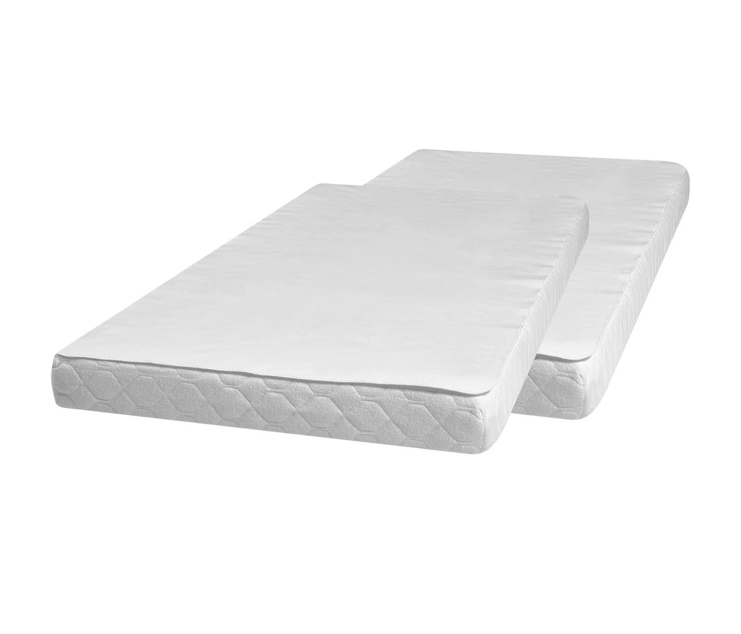 Playshoes Molton-Betteinlage 70x100 Cm 2er Pack In Weiß 3 Playshoes Molton-Betteinlage 70x100 Cm 2er Pack In Weiß