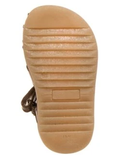 Pom Pom Leder-Halbsandalen In Khaki 11 Pom Pom Leder-Halbsandalen In Khaki -Babyprodukte Laden pom pom leder halbsandalen in khaki 4