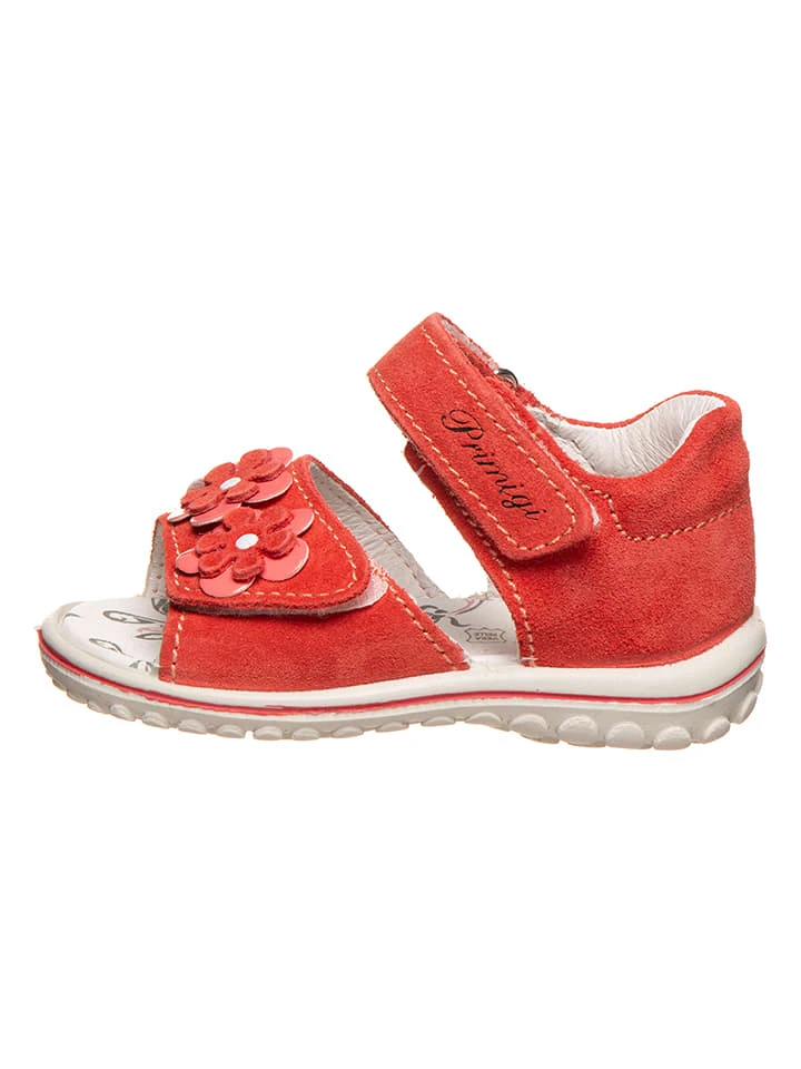 Primigi Leder-Sandalen In Rot 3 Primigi Leder-Sandalen In Rot