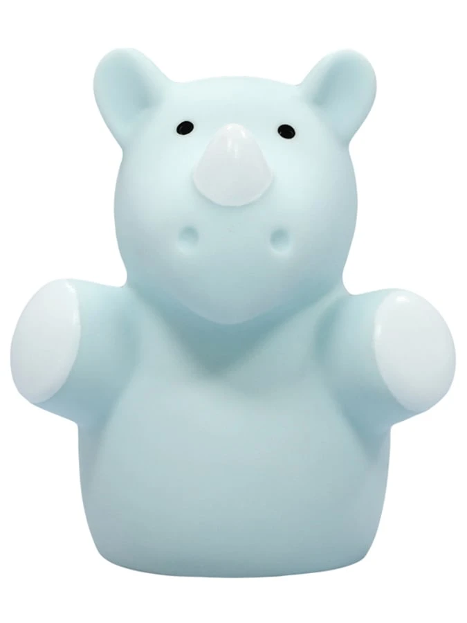 Reer LED-Nachtlicht "Lumilu Mini Zoo - Rhino" In Hellblau - (H)8,5 Cm 3 Reer LED-Nachtlicht "Lumilu Mini Zoo - Rhino" In Hellblau - (H)8,5 Cm