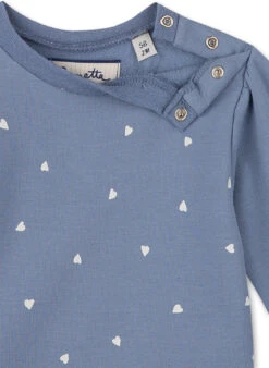 Sanetta Sweatshirt In Blau 7 Sanetta Sweatshirt In Blau -Babyprodukte Laden sanetta sweatshirt in blau 2