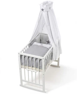 Multifunktionswiege 5in1 Komplett, Stern Grau