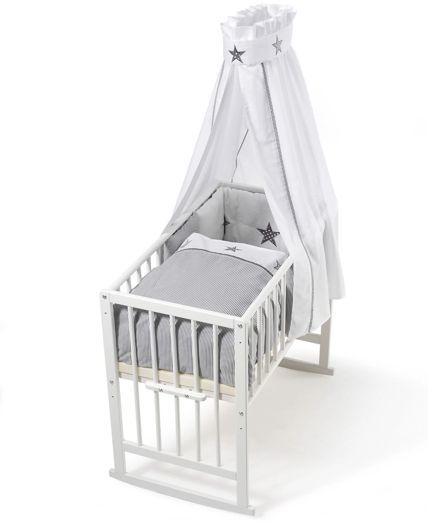 Multifunktionswiege 5in1 Komplett, Stern Grau 3 Multifunktionswiege 5in1 Komplett, Stern Grau