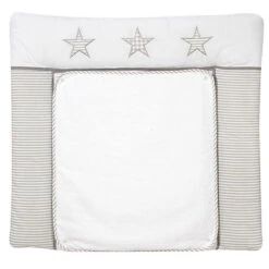 Wickelauflage Stern, Crema, 80 X 75 Cm