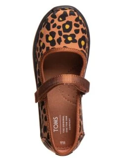Toms Slipper "Mary Jane" In Hellbraun/ Schwarz -Babyprodukte Laden toms slipper mary jane in hellbraun schwarz 3