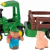 Tomy John Deere - Traktor Mit Anhänger & Tierfiguren - Spielset 1 Tomy John Deere - Traktor Mit Anhänger & Tierfiguren - Spielset -Babyprodukte Laden tomy john deere traktor mit anhanger and tierfiguren spielset
