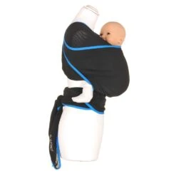 Tragetuch "Wuti Wrap" In Schwarz -Babyprodukte Laden wmm wemademe tragetuch wuti wrap in schwarz 2