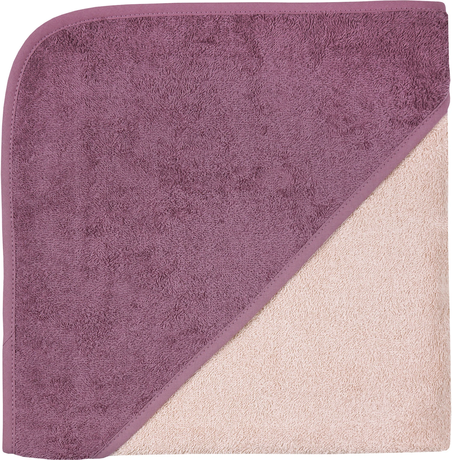 Kapuzen-Badetuch,rosa, 100 X 100 Cm 3 Kapuzen-Badetuch,rosa, 100 X 100 Cm