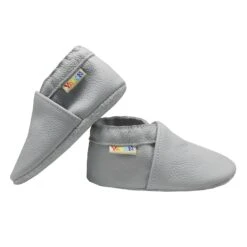 Leder-Krabbelschuhe In Hellgrau 9 Leder-Krabbelschuhe In Hellgrau -Babyprodukte Laden yalion leder krabbelschuhe in hellgrau 1